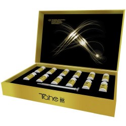 Tahe Magic Bx Golden Kit - Step 2 (12 Ampoules 0,3 oz c/u) Intensive Hair Care
