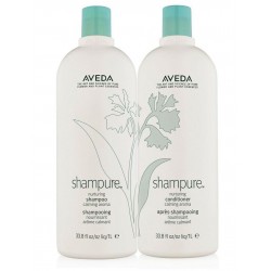Aveda shampure shampoo and conditioner 