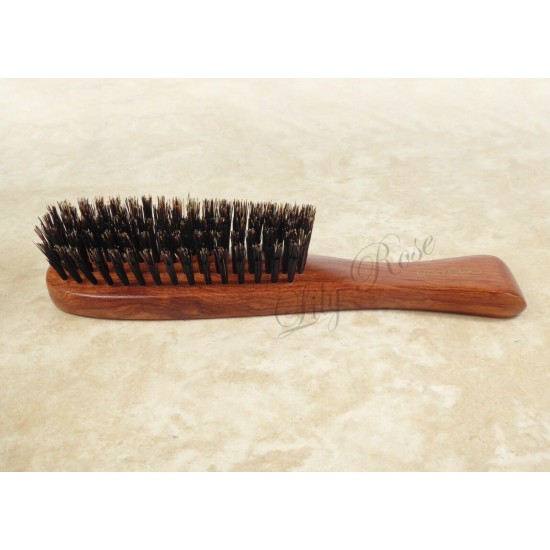 UYEDA BISYODO HB-01 Natural Hair Brush, Boar & Black Pig Bristles, Japan, NIB