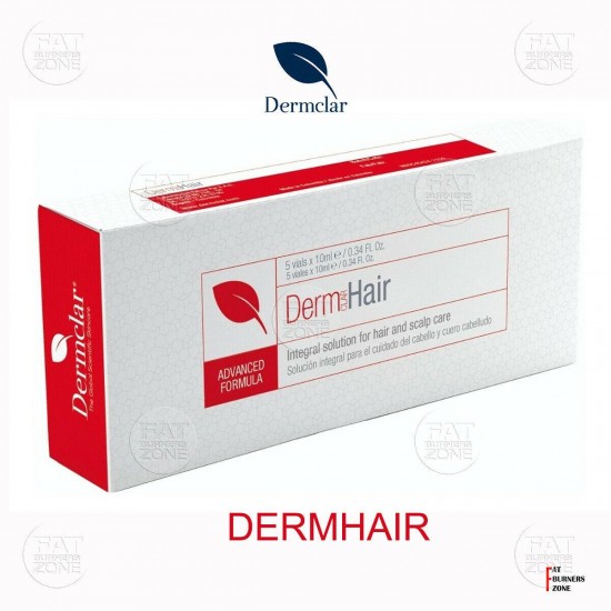 DERMCLAR DERMHAIR  MESOTHERAPY HAIR LOSS PANTHENOL TRACE ELEMENTS ALOPECIA