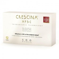 Crescina Transdermic Re-Growth HFSC 500 WOMAN Complete treatment ,10+10 ampoules