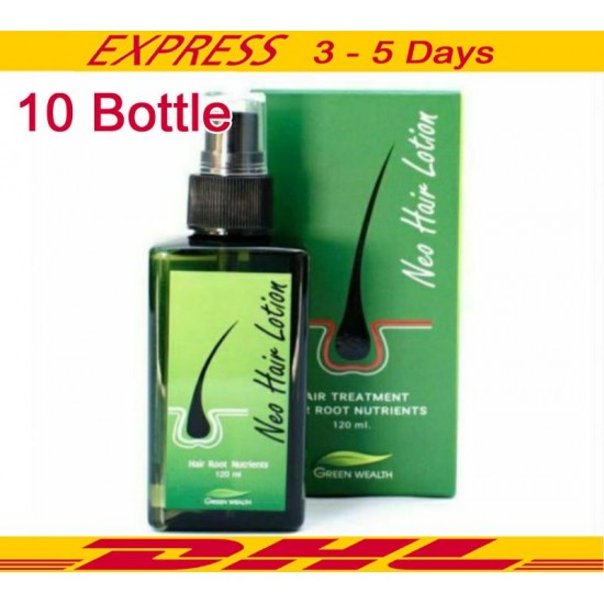 10X Green Wealth Neo Hair Lotion Growth Root Hair Loss Nutrients Treatments