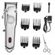 : Professional Cordless Haircut/Beard Clipper FULL Kit (13 Pieces) 1, 2, 3, 4,