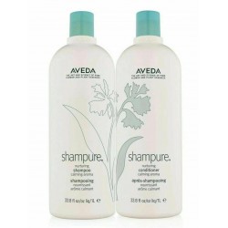Aveda Shampure Shampoo and Conditioner Duo 33.8 oz / 1 liter, New!