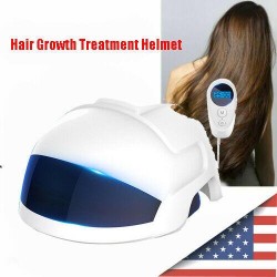 Hair Loss Infrared Therapy Laser Cap LLLT Laser Hair Regrow/Growth System Helmet