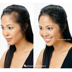 Samson LIGHT BROWN Hair Building Fibers 300gr Best Hair Loss Concealer Worldwide