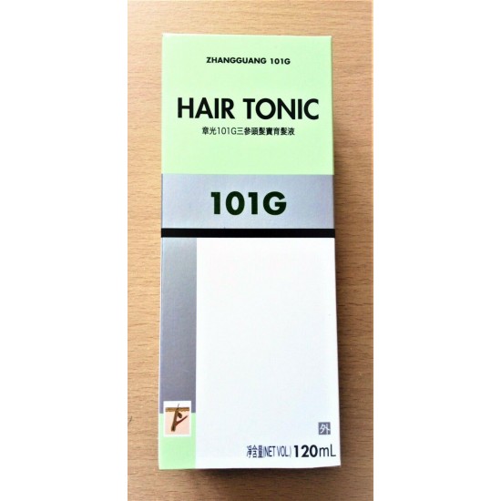 3 bottles Original 101G Hair Tonic for HAIR LOSS Alopecia 120ml/bottle