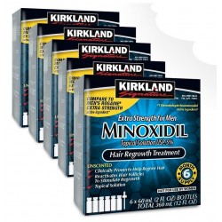 Kirkland Minoxidil 5% Extra Strength Hair Loss Aid 5 PACK THANKSGIVING