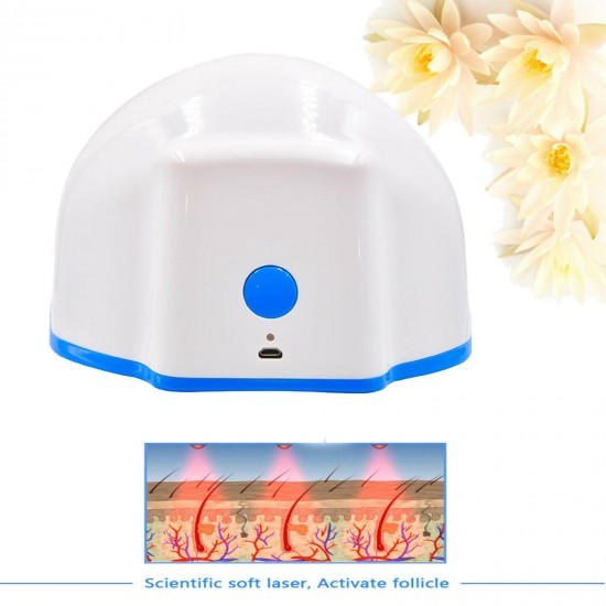 Laser Therapy Hair Growth Helmet Tool Laser Hair Loss Promote Hair Regrowth Cap