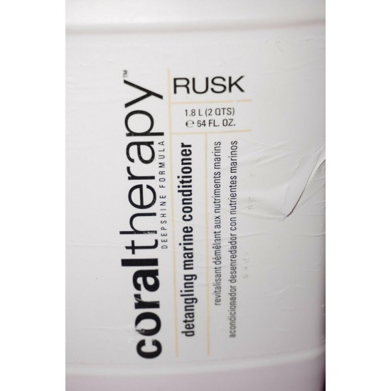 * DISCONTINUED * Rusk CORAL THERAPY Detangling Marine HAIR CONDITIONER 64 oz