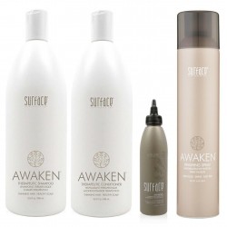 Surface Awaken Therapeutic Set: Shampoo, Conditioner, Treatment and Hair Spray