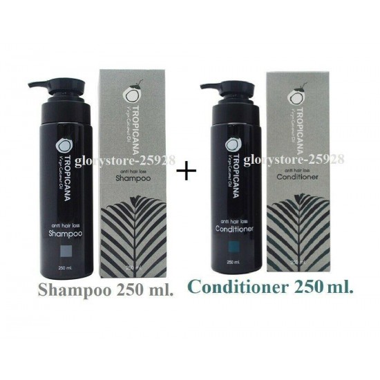 Tropicana Anti Hair Loss Dandruff Hair Regrowth Tonic Shampoo Hair Care Set