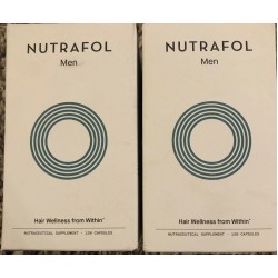 2pk Nutrafol Men Hair Growth Supplement - 120 (240 Total) Caps .  EXP 03/2023.