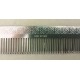 Vintage Aluminum Styling Comb! Non Static!  Unique old hard to find Item! NICE!
