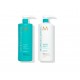 **NEW** Moroccanoil Smoothing Shampoo Conditioner Liter Duo 33.8 oz