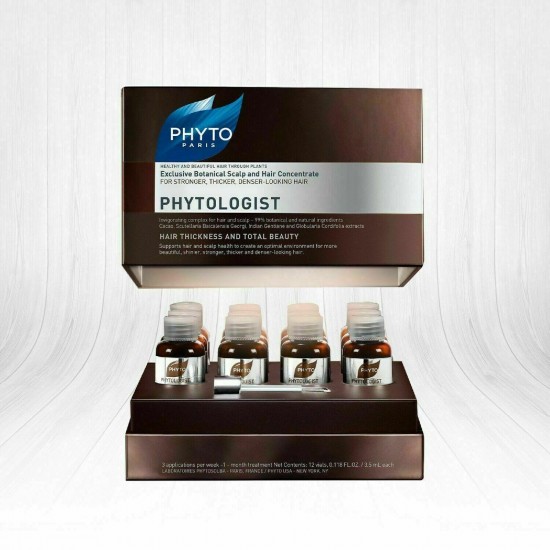 PHYTO PHYTOLOGIST 15 Anti-Hair Loss Treatment 12 Amp x 3,5 ml  EXPRESS SHIPPING