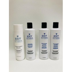 Lot Of 4 EXT Extreme Hair Therapy Moisturizing Cleanser & Volumizing Conditioner
