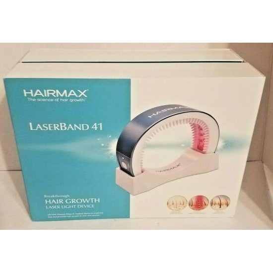 HairMax LaserBand 41 ComfortFlex Hair Growth Laser Device New FDA Cleared