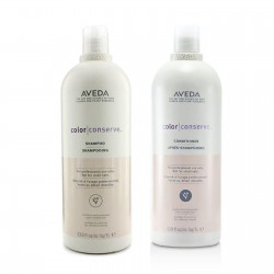Aveda Color Conserve Shampoo and Conditioner 33.8 oz / 1 liter  Duo BB