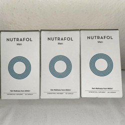 Lot of 3 NUTRAFOL NutraMen Hair Growth Capsules - 120 Count