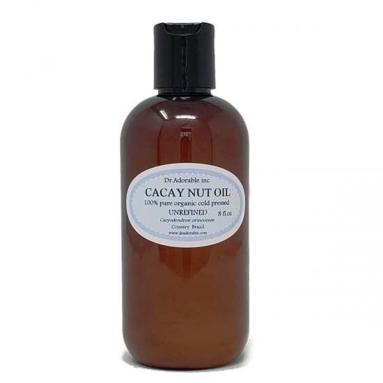 CACAY NUT OIL UNREFINED Hair Growth Skin Anti Aging Body Care Health Pure Fresh