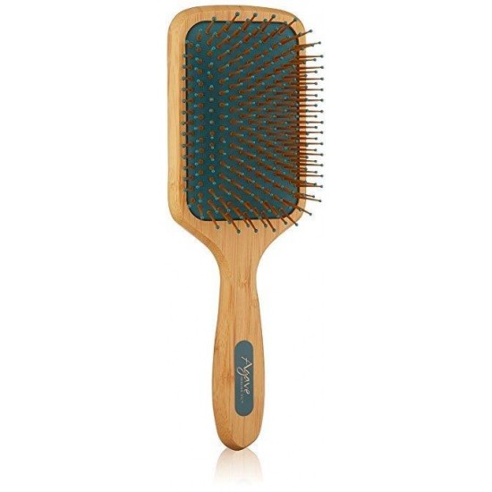 Agave Healing Oil - Smooth and Shine Natural Bamboo Paddle Brush, PACK OF 1