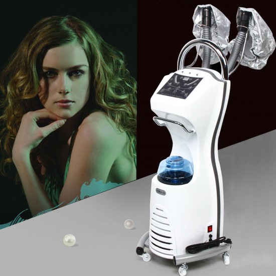 portable ozone micro mist hair steamer dryer stand home spa beauty equipment