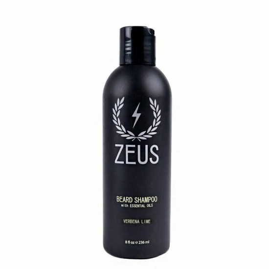 Zeus Ultimate Beard Care Kit, Verbena Lime Scent, Best Beard Tools + Care Items