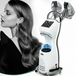700W Stand Salon Equipment Anion Hair Color Processor Nano Hair Steamer Machine