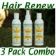 *NEW* WOMEN HAIR RENEW ® female hair growth regrowth treatment shampoo condition