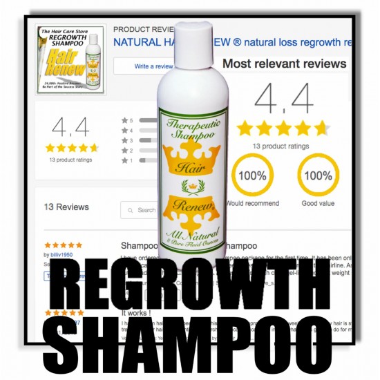 *NEW* WOMEN HAIR RENEW ® female hair growth regrowth treatment shampoo condition