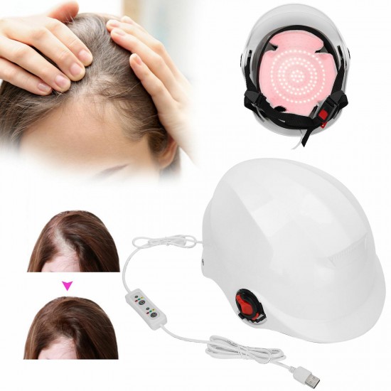 94pcs Lamp Beads Red Light Therapy Hair Loss Treatment Device Hair Growth Helmet