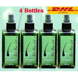 4 Peice NEO Hair Lotion 120 ml. Root Treatment Nutrients Longer Green Free Ship