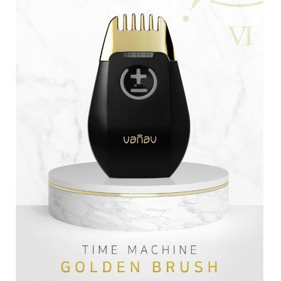 VANAV Time Machine GOLDEN BRUSH Hair Loss Treatment Scalp Care -Black [OFFICIAL]