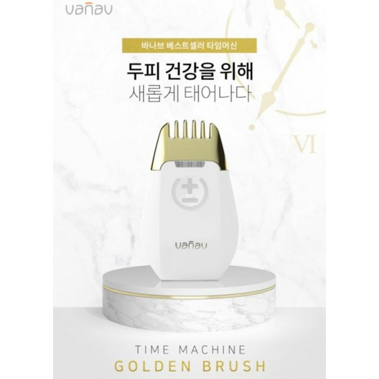 VANAV Time Machine GOLDEN BRUSH Hair Loss Treatment Scalp Care -Black [OFFICIAL]