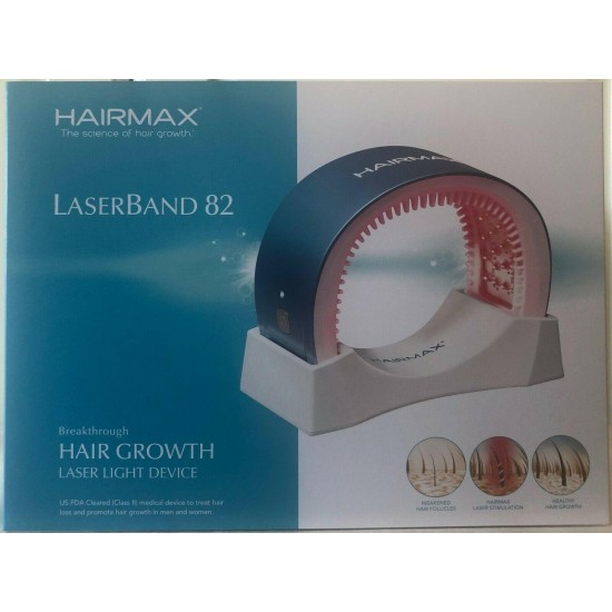 HairMax LaserBand 82 Comfortflex Hair Loss Treatment & Growth Laser Light Device