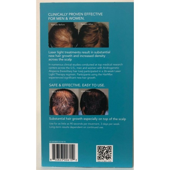 HairMax LaserBand 82 Comfortflex Hair Loss Treatment & Growth Laser Light Device