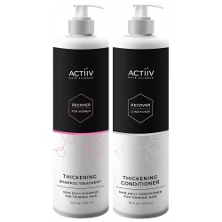 Actiiv Recover Thickening Cleansing for Women Thickening Conditioner Duo 16OZ
