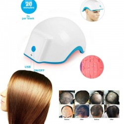 Laser Therapy 80 Points Led Hair Growth Treatment Cap Helmet  Alopecia Hair Care