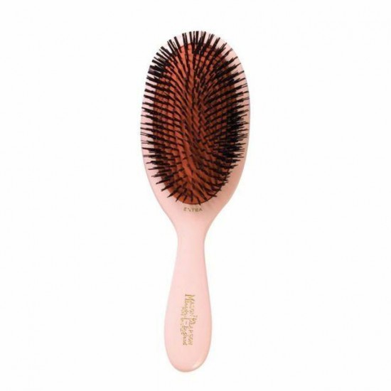 Mason Pearson B2 Extra Small Pure Bristle Hair Brush - Pink - Made in England