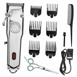 : Professional Cordless Haircut/Beard Clipper FULL Kit (13 Pieces) 1, 2, 3, 4,