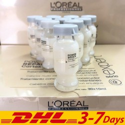 10x L'Oreal Power Repair Cortex Lipidium Damaged Hair Treatment Serum 10 ml