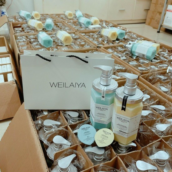 Weilaiya Perfume Repair Series White Truffle Shampoo And Conditioner.