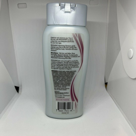 PROGAINE Volumizing Shampoo FINE or THIN HAIR 360mL 12 FL OZ  NOS Discontinued