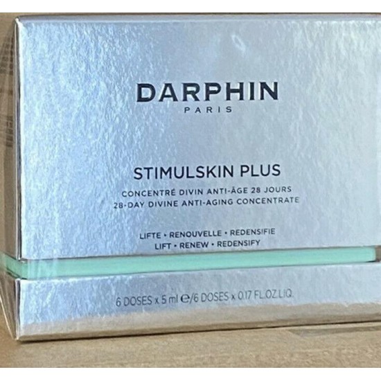 Darphin Stimulskin Plus 28Day Anti Aging Concentrate 6 DosesX 5ml New In Sealed