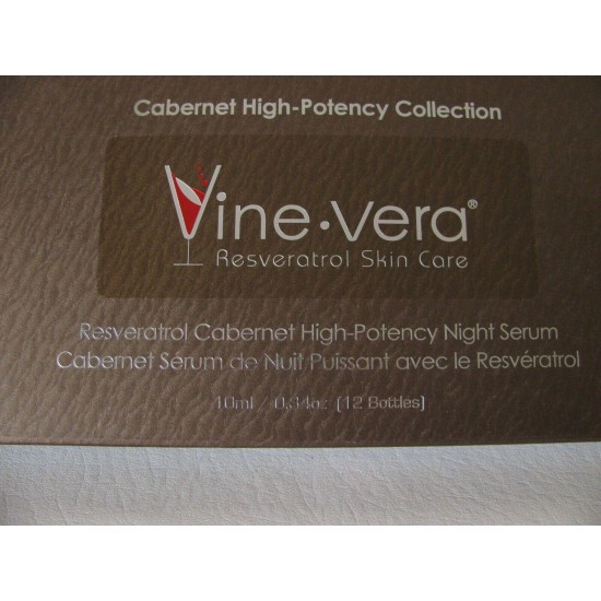 Vine Vera Cabernet High-Potency Collection Resveratrol Night Serum Vials