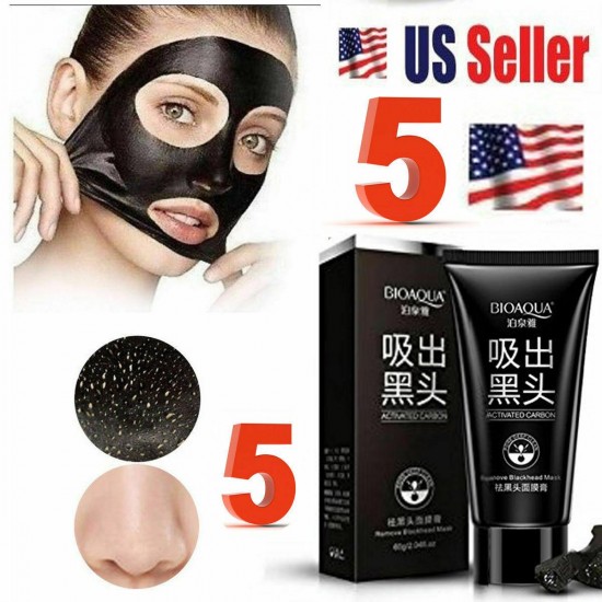 BIOAQUA Charcoal Peel off Blackhead Mask Blackhead Remover Black Mask Wholesale