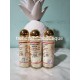 Golden face Beauty Milk set: lotion, serum, face cream, essential oil.+ soap