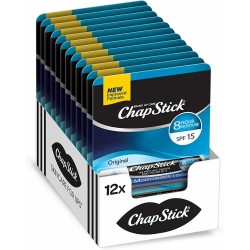ChapStick Moisturizer Original 0.15oz Sunscreen Lip Balm Bulk Wholesale