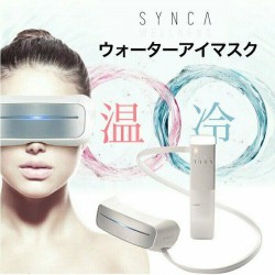 【AC100V type】SYNCA Water Eye Mask EM180 warm ＆ cool Eye care Shipping by FedEx
